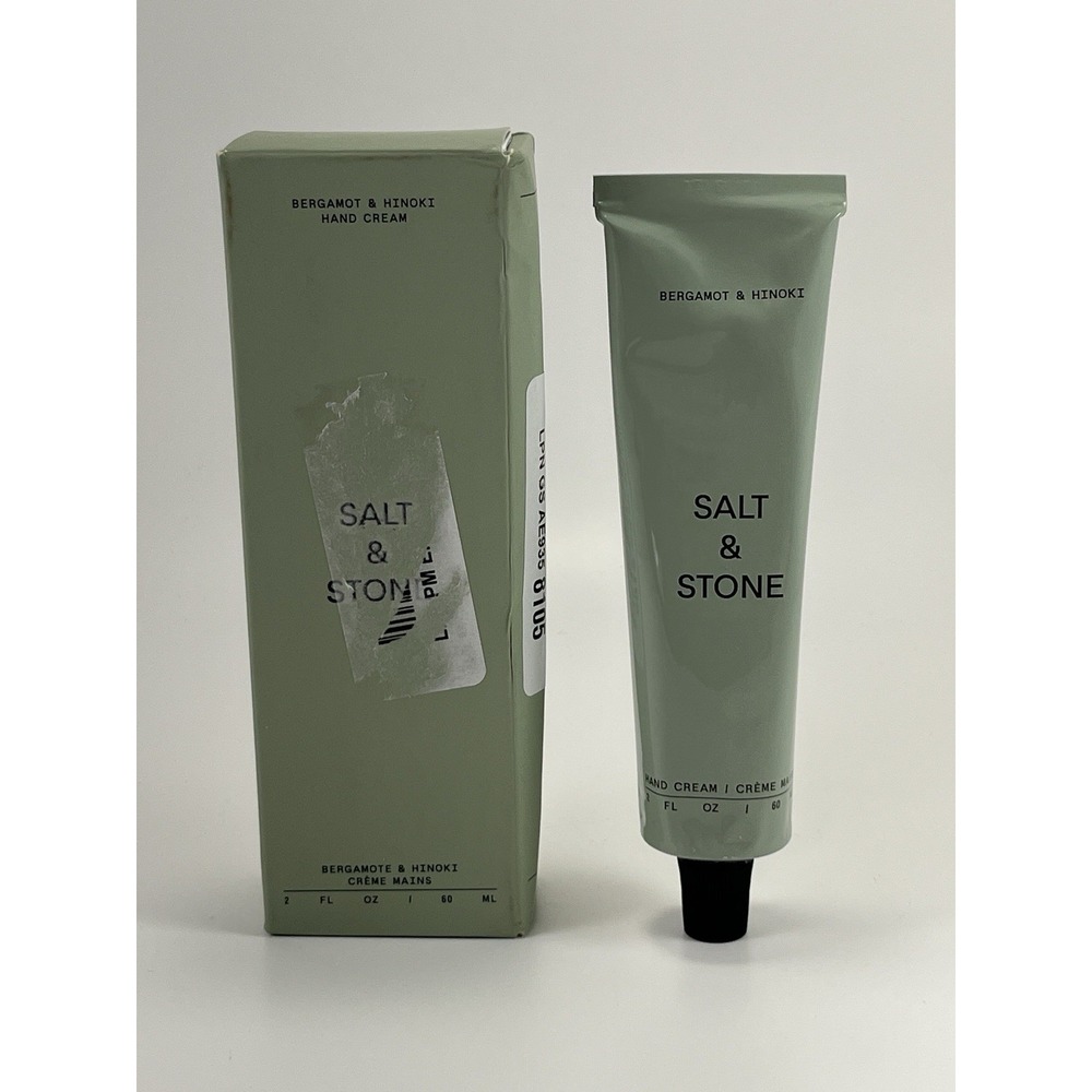 Salt & Stone BERGAMOT & HINOKI Hand Cream 2oz 60mL - NEW